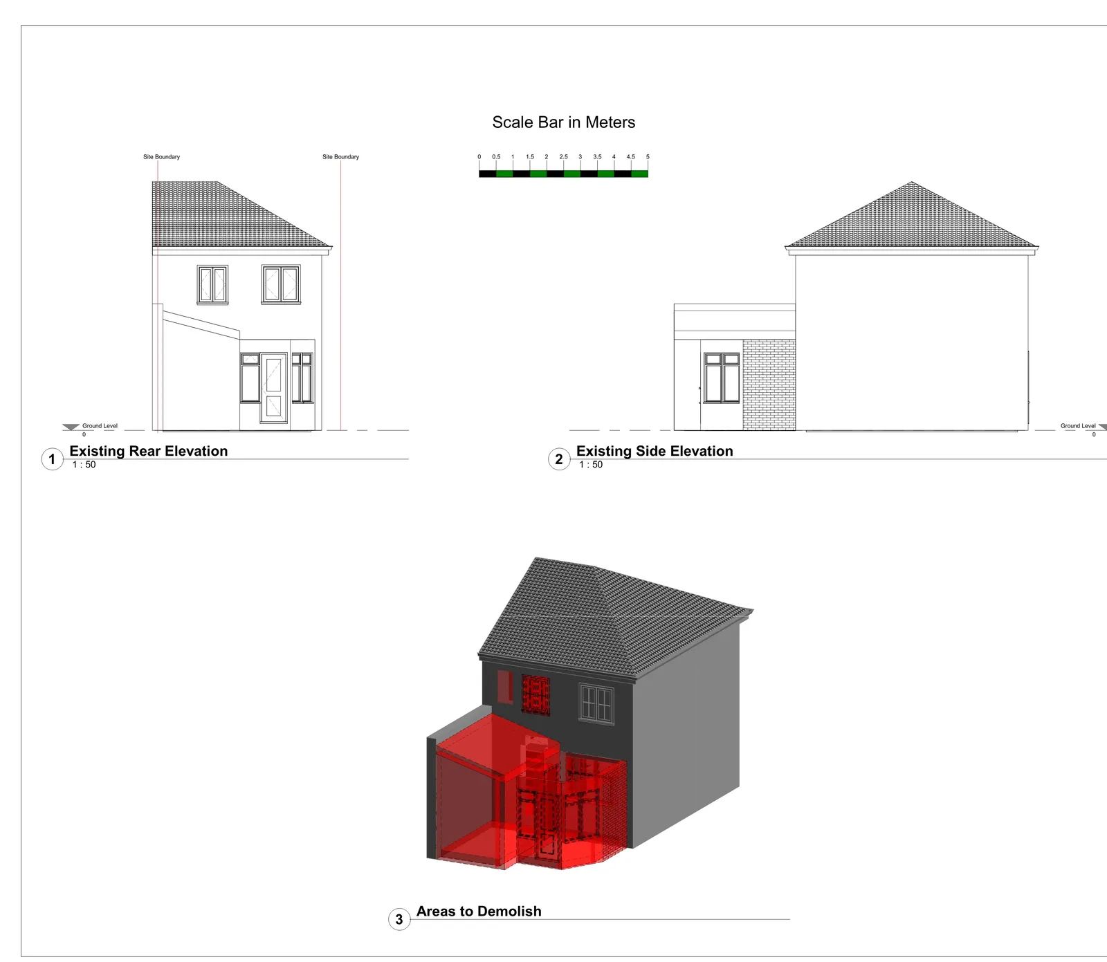 Proposed first floor and loft conversion floor plan showing new bedroom, bathroom and staircase arrangement